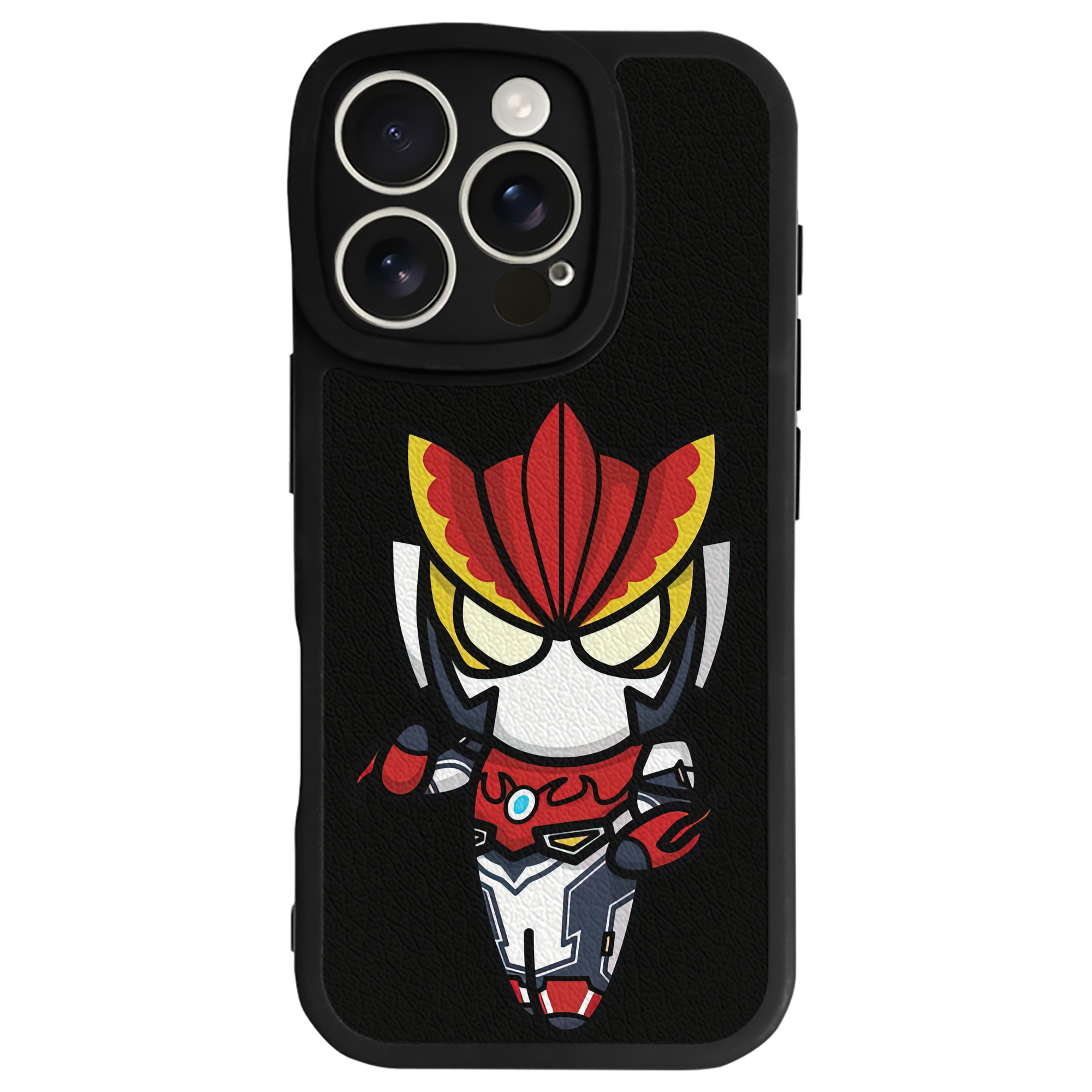（画像用） ウルトラマン Ultraman 【iPhone 16シリーズ対応】シリコンスマホケース（レザー調） 材質：シリコン